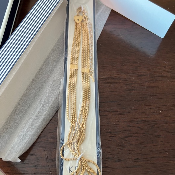 New with tags multi chain Stella & Dot necklace in gold - Picture 2 of 8